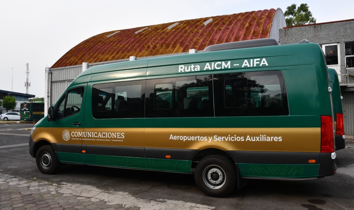 ASA impulsa y fortalece la conectividad terrestre entre el AICM y el AIFA