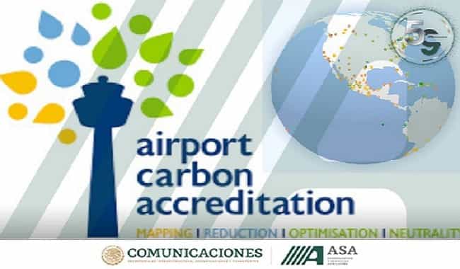 ASA certifica 9 aeropuertos mexicanos en el Programa Airport Carbon Accreditation de ACI