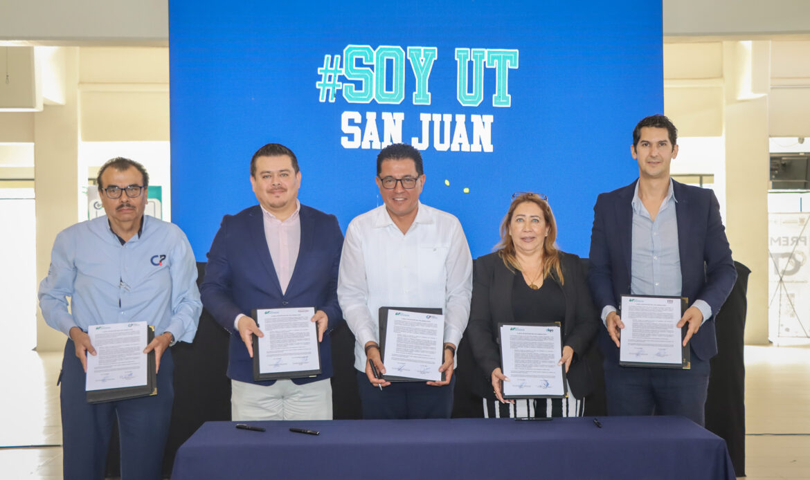 Realiza UT San Juan alianza con clusters queretanos
